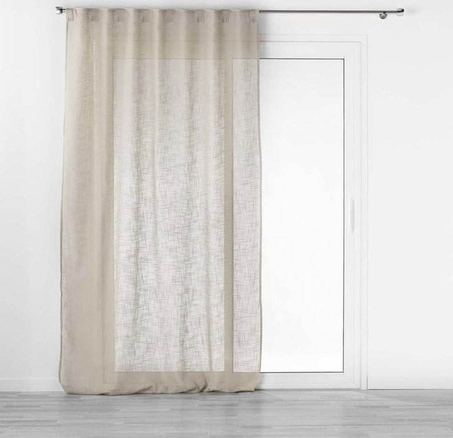 Hnědá záclona 140x240 cm Haltona – douceur d'intérieur