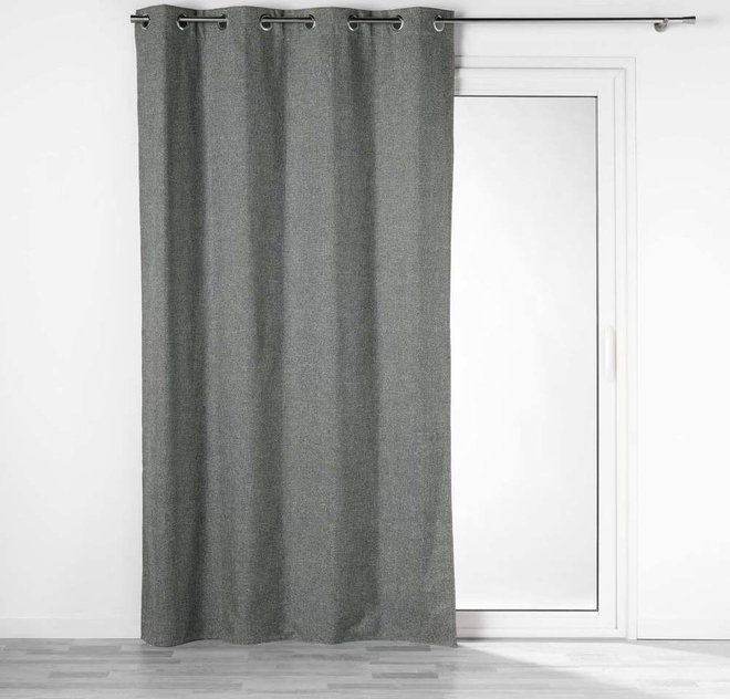 Šedý zatemňovací závěs 140x260 cm Crepuscule – douceur d'intérieur