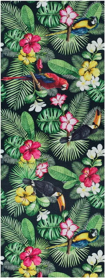 Zelený koberec běhoun 52x200 cm Sprinty Tropical – Universal