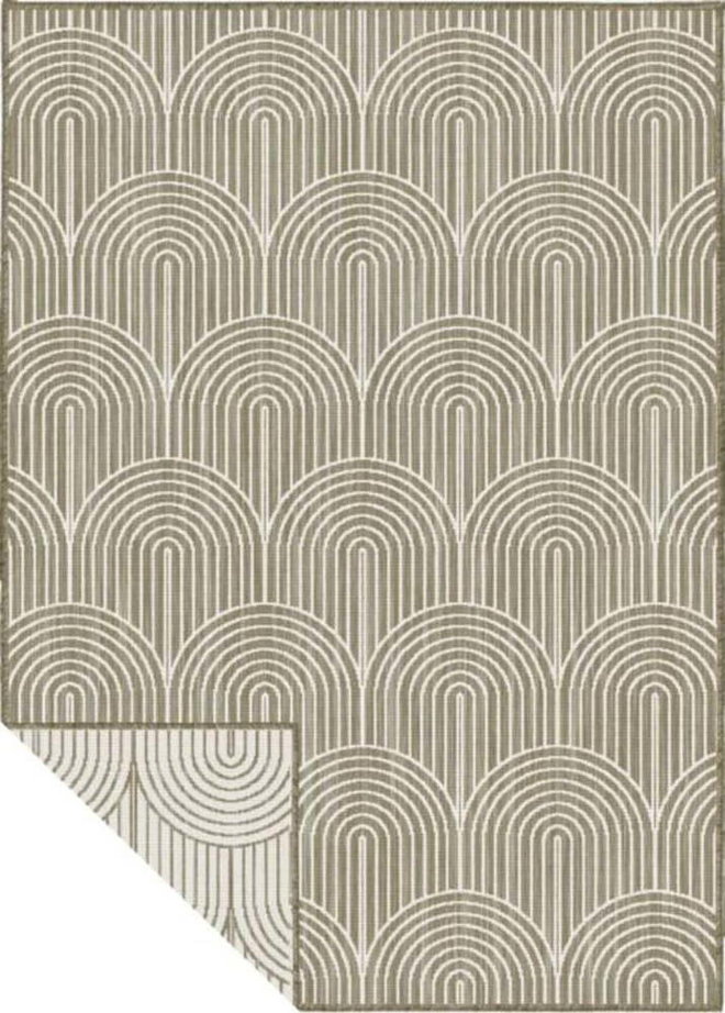Hnědý venkovní koberec 120x170 cm Pangli Linen – Hanse Home
