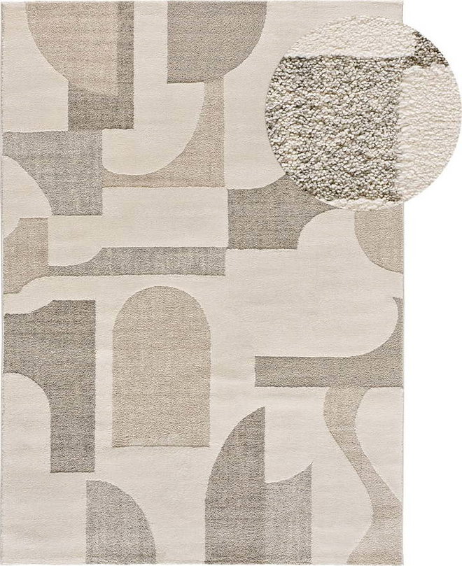 Béžovo-krémový koberec 80x150 cm Verona – Universal