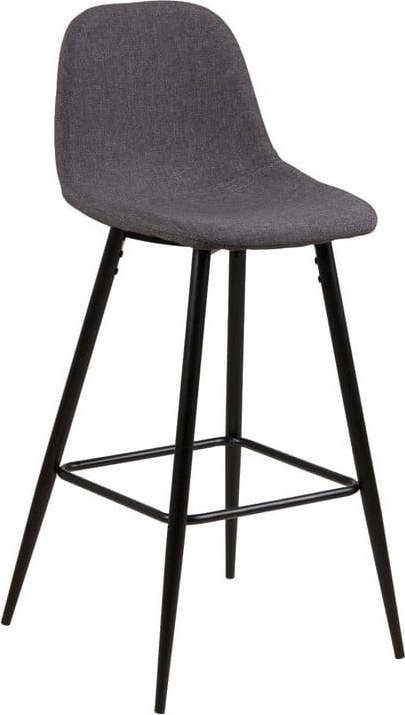 Černo-šedá barová židle 101 cm Wilma – Actona