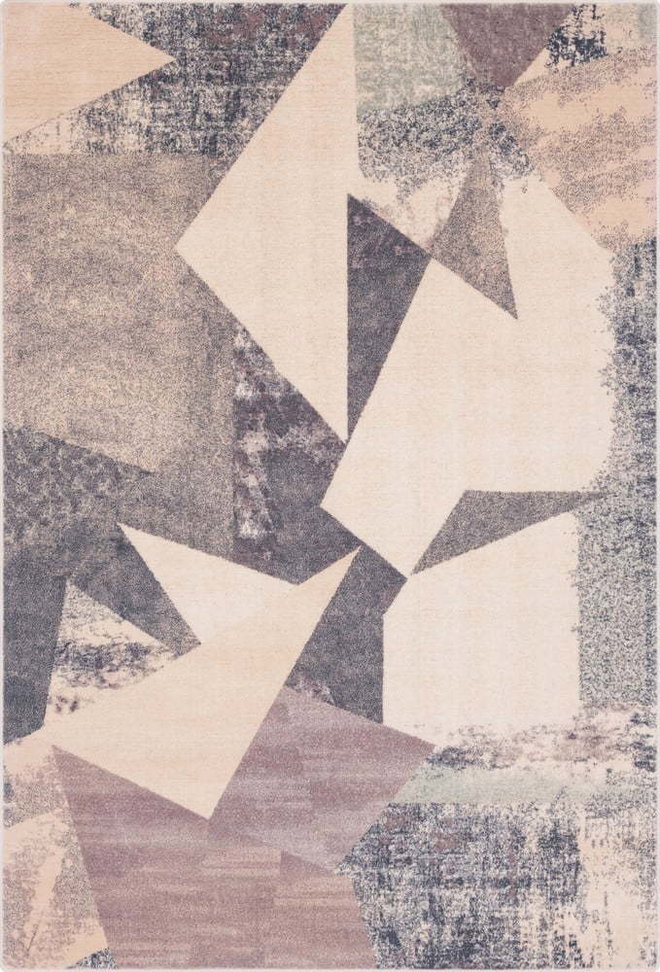 Růžovo-béžový vlněný koberec 160x240 cm Braque alabaster – Agnella