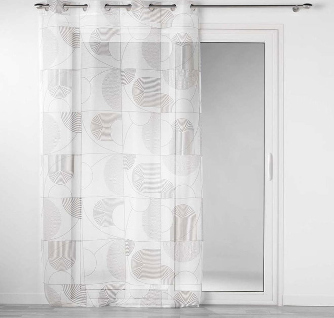 Bílá voálová záclona 140x280 cm Esquisse – douceur d'intérieur