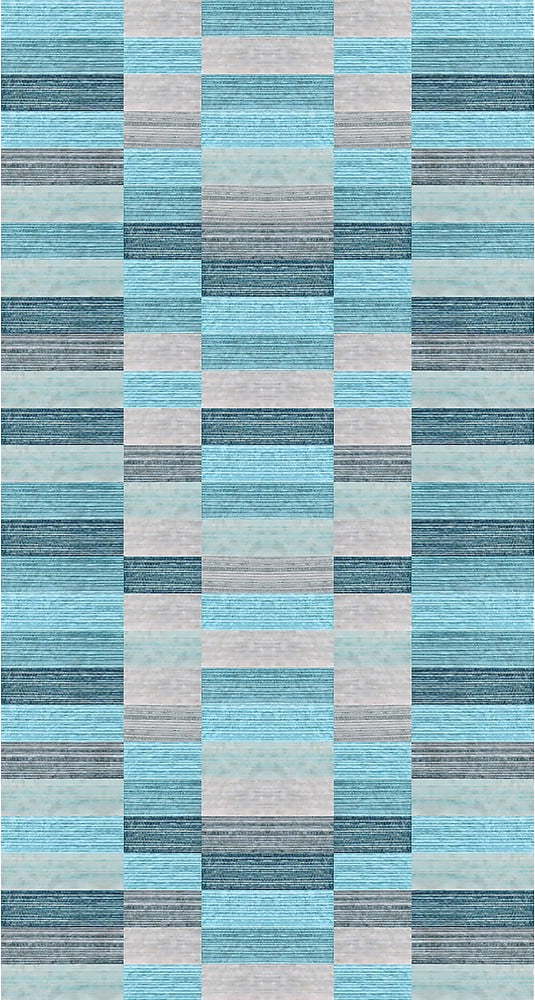 Modrý pratelný koberec 50x80 cm Hali – Vitaus