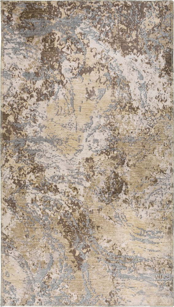 Světle modrý/světle hnědý pratelný koberec 50x80 cm Sandstorm – Vitaus