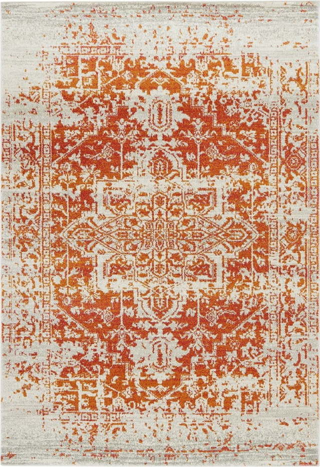 Oranžový koberec 170x120 cm Nova - Asiatic Carpets