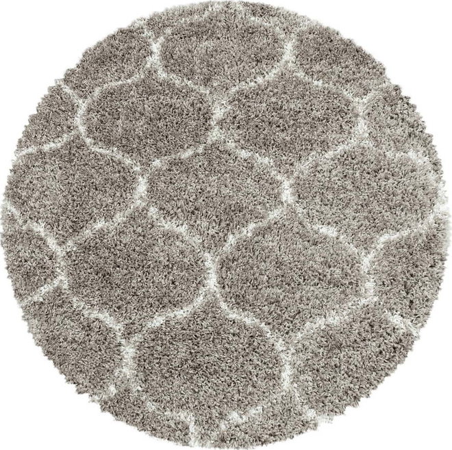 Béžový kulatý koberec ø 120 cm Salsa – Ayyildiz Carpets
