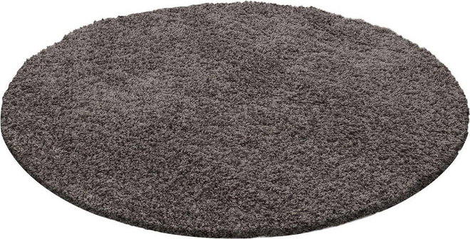Hnědý kulatý koberec ø 160 cm Life – Ayyildiz Carpets
