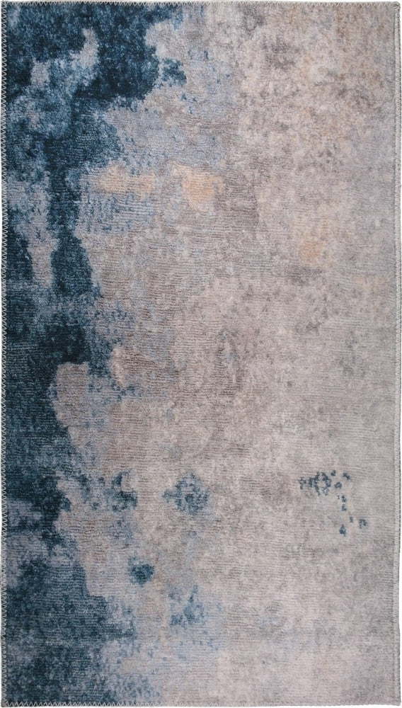 Modro-krémový pratelný koberec 230x160 cm - Vitaus