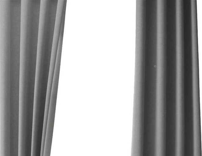 Šedý polo-zatemňovací závěs 250x100 cm - Mila Home