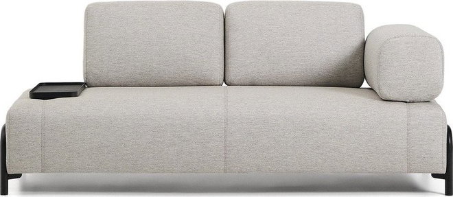 Šedobéžová modulární pohovka 200 cm Compo – Kave Home