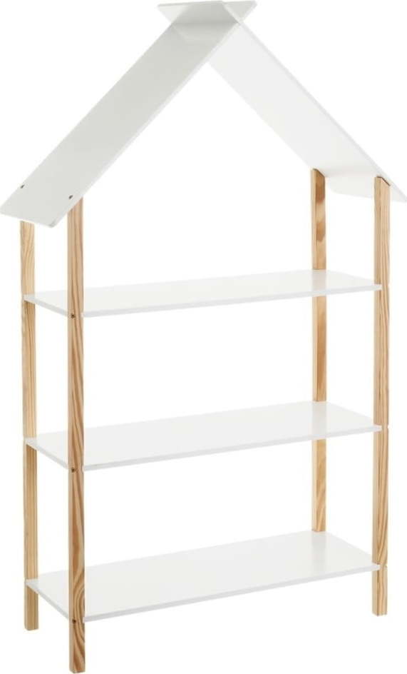 Bílá dětská knihovna 79x131 cm – Casa Selección