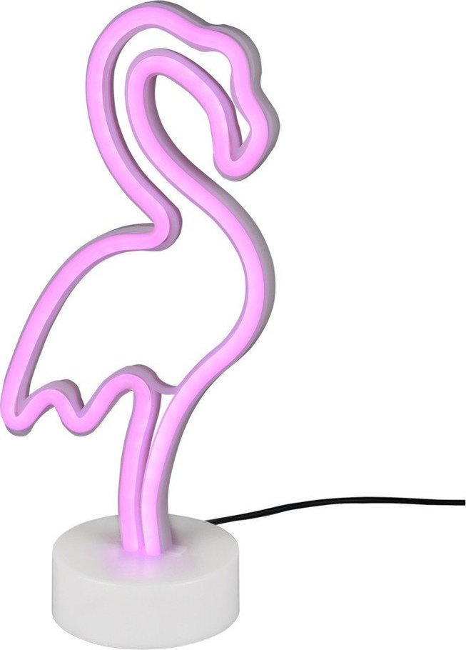 Bílá dětská lampička Flamingo – Reality