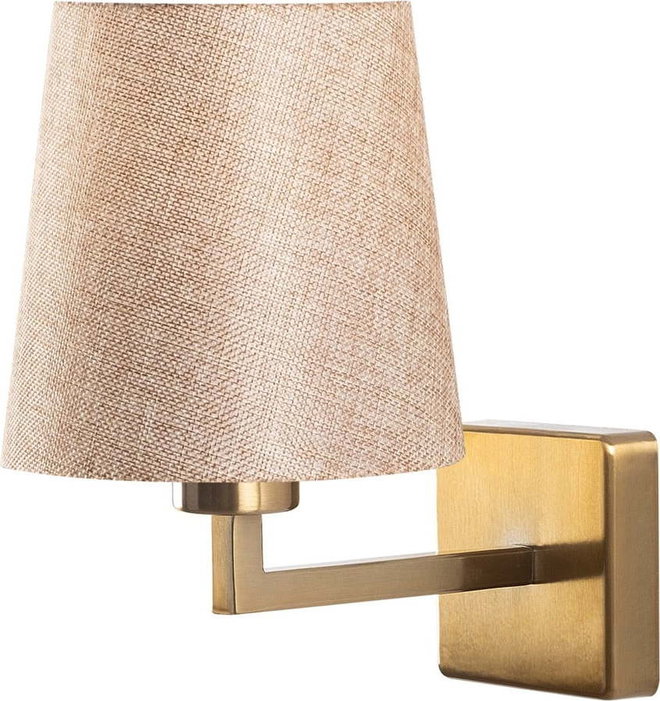 Béžové/ve zlaté barvě nástěnné svítidlo ø 18 cm Profil – Opviq lights