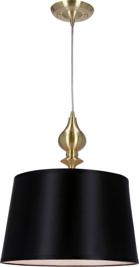Závěsné svítidlo v černo-zlaté barvě ø 35 cm Prima Gold – Candellux Lighting