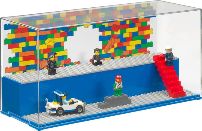 Modrá herní a sběratelská skříňka LEGO®