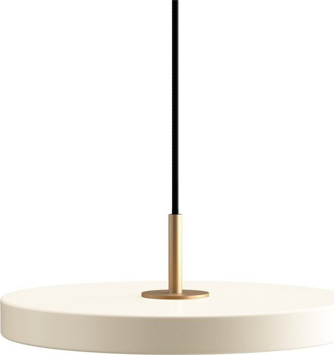 Bílé LED závěsné svítidlo s kovovým stínidlem ø 31 cm Asteria Mini – UMAGE