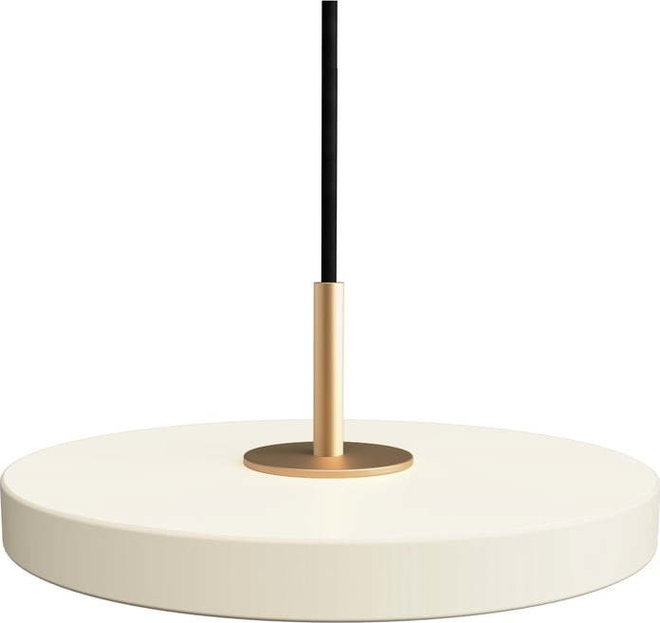 Bílé LED závěsné svítidlo s kovovým stínidlem ø 15 cm Asteria Micro – UMAGE