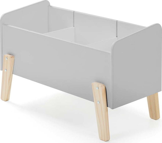 Šedý dětský úložný box 80x39x48 cm Kiddy – Vipack