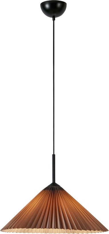 Šedé závěsné svítidlo ø 50 cm Plisado – Markslöjd