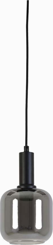 Šedé stropní svítidlo se skleněným stínidlem ø 21 cm Lekar – Light & Living