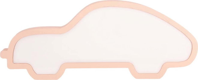 Růžová dětská lampička Car – Candellux Lighting