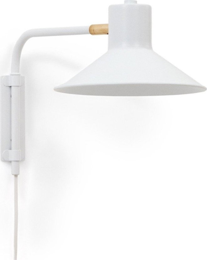 Bílé nástěnné svítidlo Aria – Kave Home
