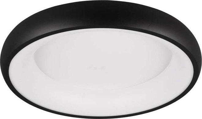 Černé LED stmívatelné stropní svítidlo Cardona – Trio