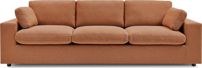 Oranžová pohovka 250 cm Belair – Bobochic Paris