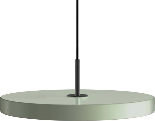 Světle zelené LED závěsné svítidlo s kovovým stínidlem ø 43 cm Asteria Medium – UMAGE