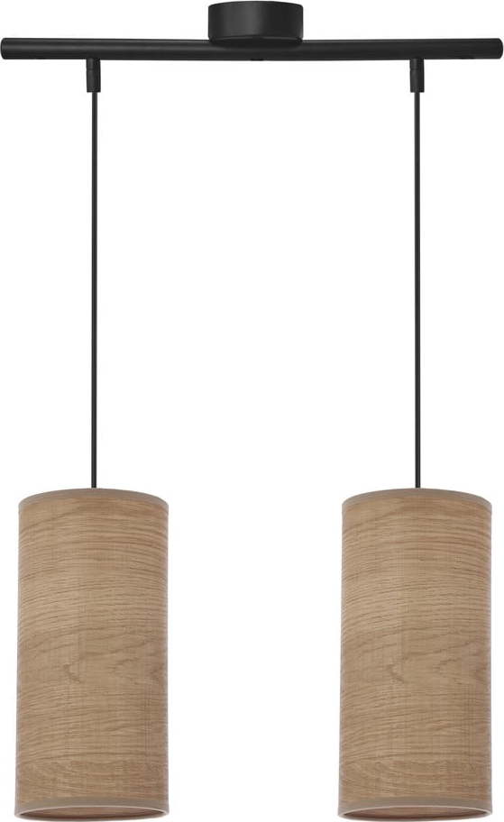 Světle hnědé závěsné svítidlo ø 12 cm Ballo – Candellux Lighting