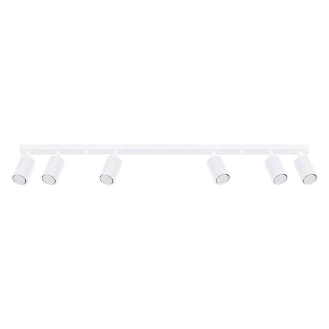 Bílé bodové svítidlo 6,5x117 cm Gleam – Sollux