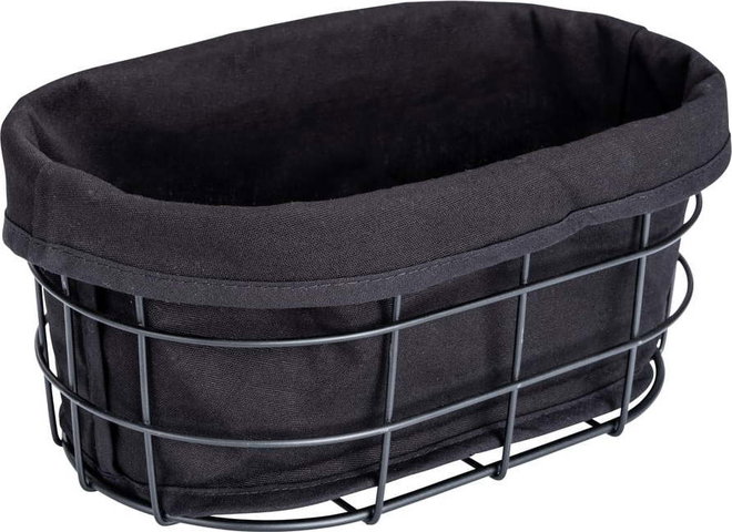 Černá ošatka na pečivo se stojanem Wenko Black Outdoor Kitchen Bela