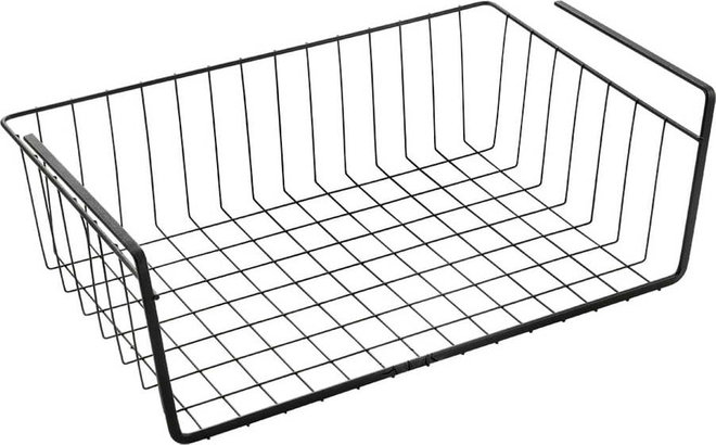 Závěsný košík z nerezové oceli 26x40 cm Kanguro – Metaltex