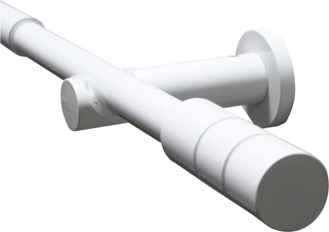 Kovová roztažitelná garnýž 120 - 210 cm Kreta - Gardinia