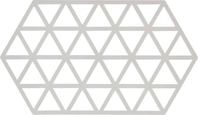 Silikonová podložka pod hrnec 24x14 cm Triangles - Zone