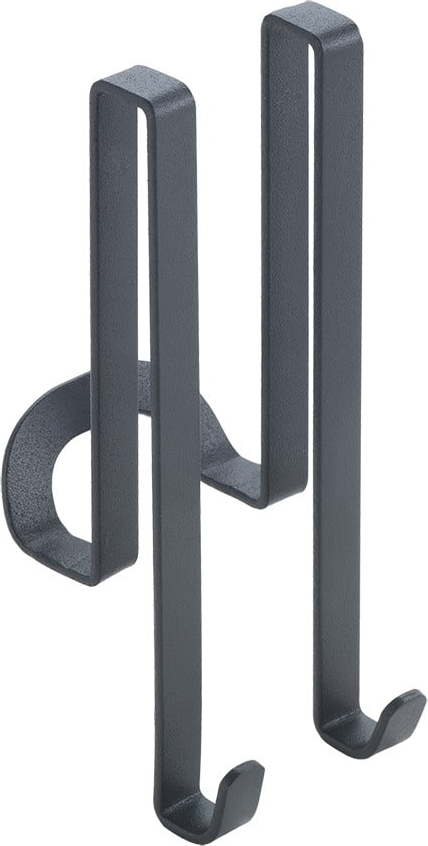 Šedý závěsný háček Metaltex Origin