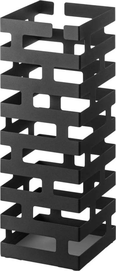 Černý stojan na deštníky YAMAZAKI Brick