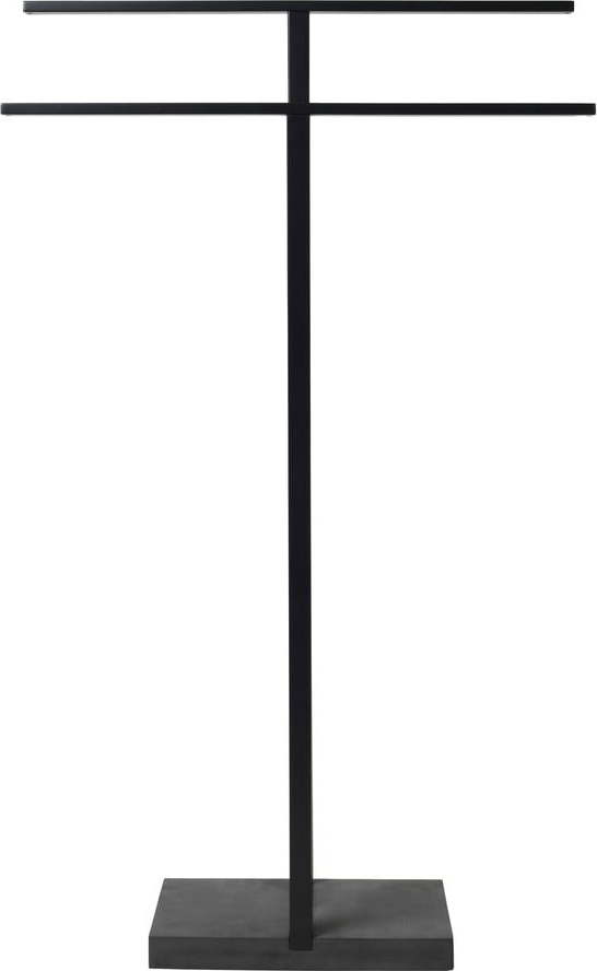 Černý kovový stojan na ručníky Blomus, výška 86 cm
