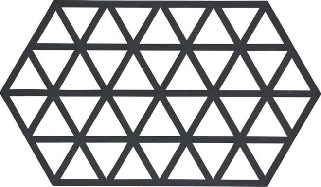 Silikonová podložka pod hrnec 24x14 cm Triangles - Zone