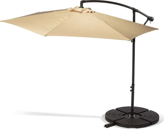 Béžový slunečník ø 300 cm Happy Sun – Bonami Essentials