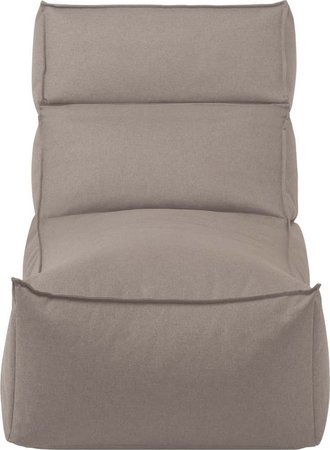 Béžové polstrované zahradní lehátko STAY – Blomus