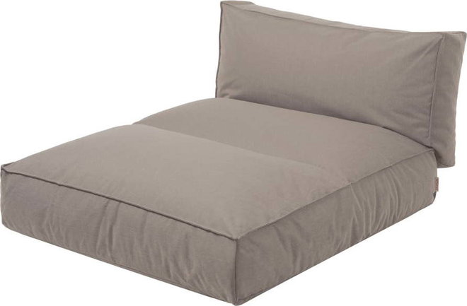 Béžové polstrované zahradní lehátko STAY – Blomus