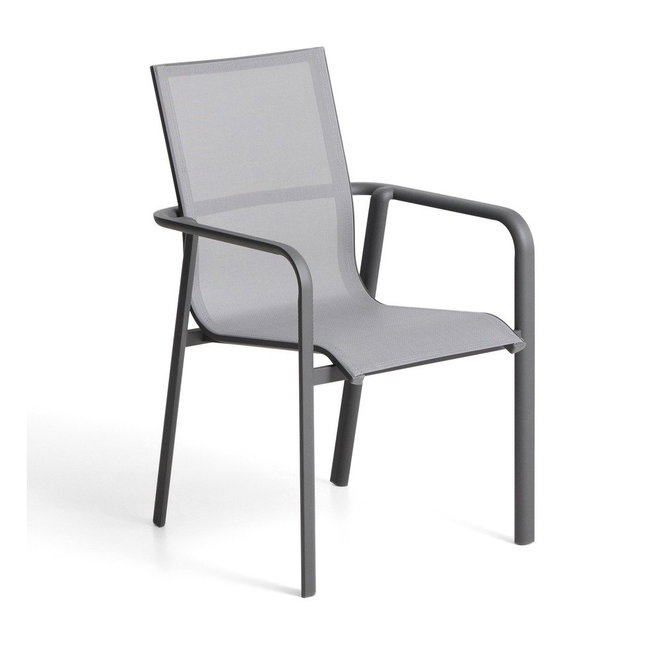 Šedá zahradní židle Canea – Kave Home