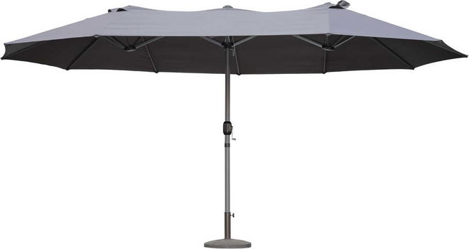 Světle hnědý slunečník 265x460 cm – Garden Pleasure