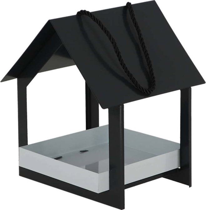 Antracitově šedá ptačí budka Esschert Design