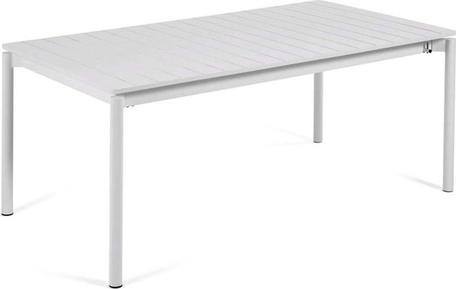 Hliníkový zahradní jídelní stůl 100x180 cm Zaltana – Kave Home