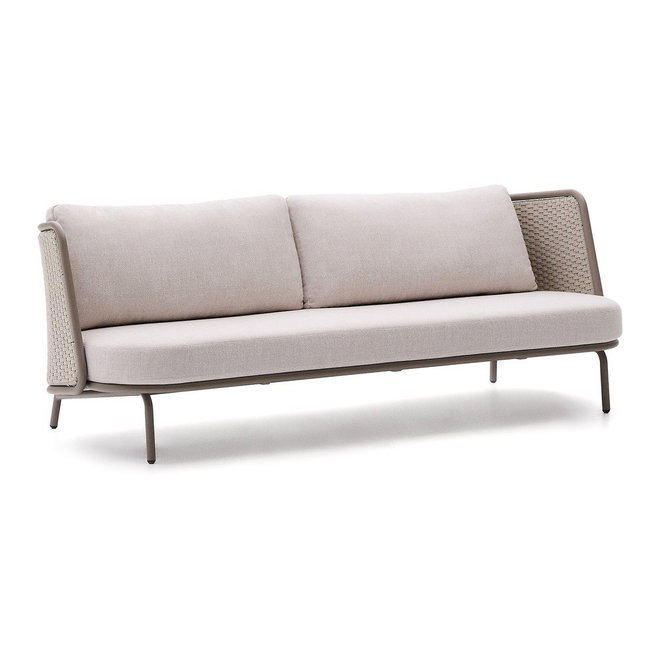 Béžová/taupe čalouněná zahradní pohovka Sedalis – Kave Home