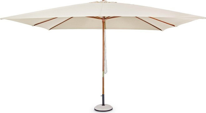 Béžový slunečník 300x400 cm Syros – Bizzotto